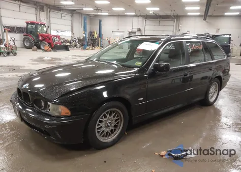 2002 BMW 525Ita from USA, damaged, VIN WBADS43482GD86954
